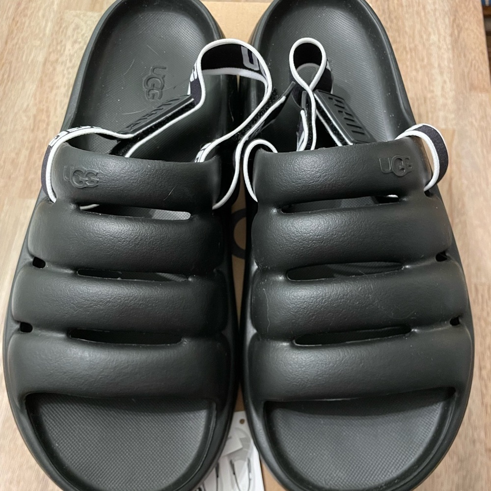 UGG Women’s Black Slide Sandals Size 11
